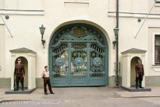 Historic Centre of Riga - Historic Centre of Riga: Guards at Riga Castle, the official residence of the President of Latvia. Riga Castle was founded in 1330 and...