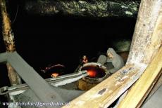 Wieliczka and Bochnia Royal Salt Mines - Wieliczka Salt Mine: Ancient mining in the Pieskowa Skala Chamber. The Pieskowa Skala is one of the most attractive chambers in the Wieliczka Salt...