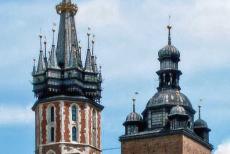 Historic Centre of Kraków - Historic Centre of Kraków: The Hejnał, the Kraków trumpet signal is played by a trumpeter each hour from the highest tower of...