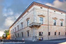 Ferrara, City of the Renaissance - Ferrara, City of the Renaissance, and its Po Delta: The Diamond Palace is named so because the stones of the façades have been carved in...