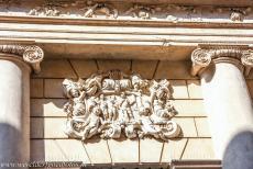 Vicenza and the Palladian Villas of the Veneto - City of Vicenza and the Palladian Villas of the Veneto: A detail of the main façade of the Palazzo Barbaran da Porto. The columns of the... Vicenza and the Palladian Villas of the Veneto - City of Vicenza and the Palladian Villas of the Veneto: A detail of the main façade of the Palazzo Barbaran da Porto. The columns of the...
