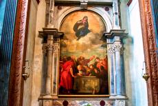 De stad Verona - De stad Verona: De Cappella Nichesola is een van de drie kapellen van de Dom van Verona. In de kapel hangt een schilderij van... De stad Verona - De stad Verona: De Cappella Nichesola is een van de drie kapellen van de Dom van Verona. In de kapel hangt een schilderij van...