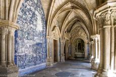 Historic Centre of Porto - Historic Centre of Porto: The Gothic cloister of the Sé do Porto, the Porto Cathedral, was built in the 14th century. The cloister walls...
