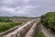 Convent of Christ in Tomar - Convent of Christ in Tomar: The Pegões Aqueduct transported fresh water from several natural springs in the mountains close to... Convent of Christ in Tomar - Convent of Christ in Tomar: The Pegões Aqueduct transported fresh water from several natural springs in the mountains close to...