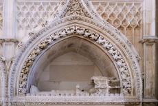 Monastery of Batalha - Monastery of Batalha: The sculpted tomb of Prince Henry the Navigator (1394-1460) is situated in the Founder's Chapel. Although he...